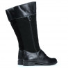 Bottes femme 3232 noir combiné