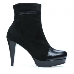 Bottes femme 1130 noir antilope combiné