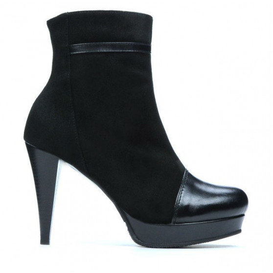 Bottes femme 1130 noir antilope combiné Bottes femme 1130 noir antilope combiné