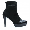 Bottes femme 1130 noir antilope combiné