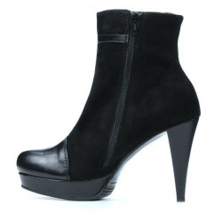 Bottes femme 1130 noir antilope combiné