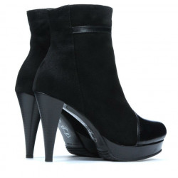 Bottes femme 1130 noir antilope combiné