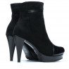 Bottes femme 1130 noir antilope combiné