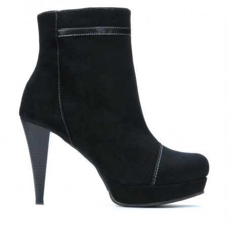 Bottines femme 1130 noir antilope