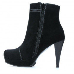 Bottines femme 1130 noir antilope