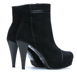 Bottines femme 1130 noir antilope