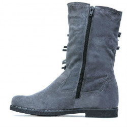 Bottes femme 3242 gris velours
