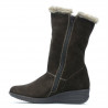Bottes femme 3246 café velours