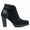 Bottes femme 1137 noir antilope combiné