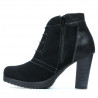 Bottes femme 1137 noir antilope combiné