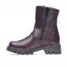 Bottes enfants petits 33c bordeaux