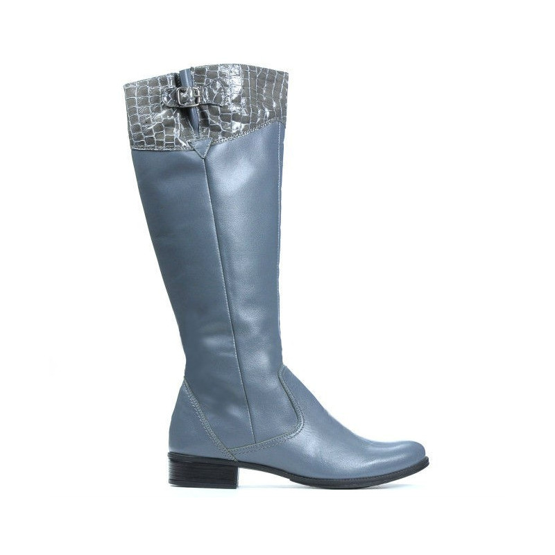 Bottes femme 233 gris ballon