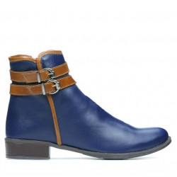 Bottes femme 3262 indigo+marron