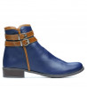 Bottes femme 3262 indigo+marron