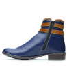 Bottes femme 3262 indigo+marron