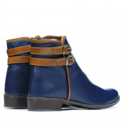 Bottes femme 3262 indigo+marron