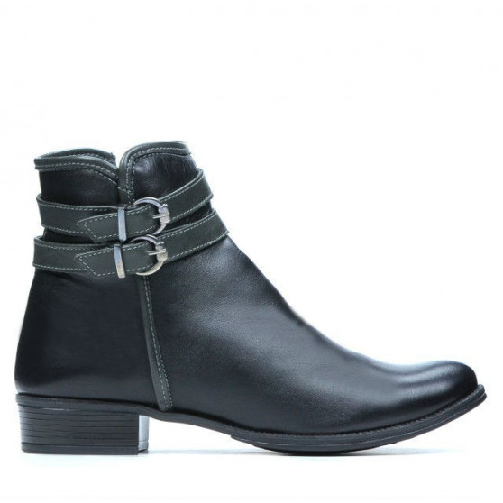 Bottes femme 3262 noir+gris