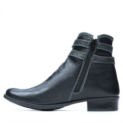 Bottes femme 3262 noir+gris
