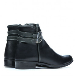 Bottes femme 3262 noir+gris