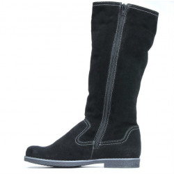 Bottes femme 3243 noir velours