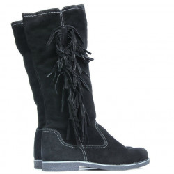 Bottes femme 3243 noir velours