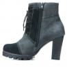 Bottes femme 1135 gris antilope+noir