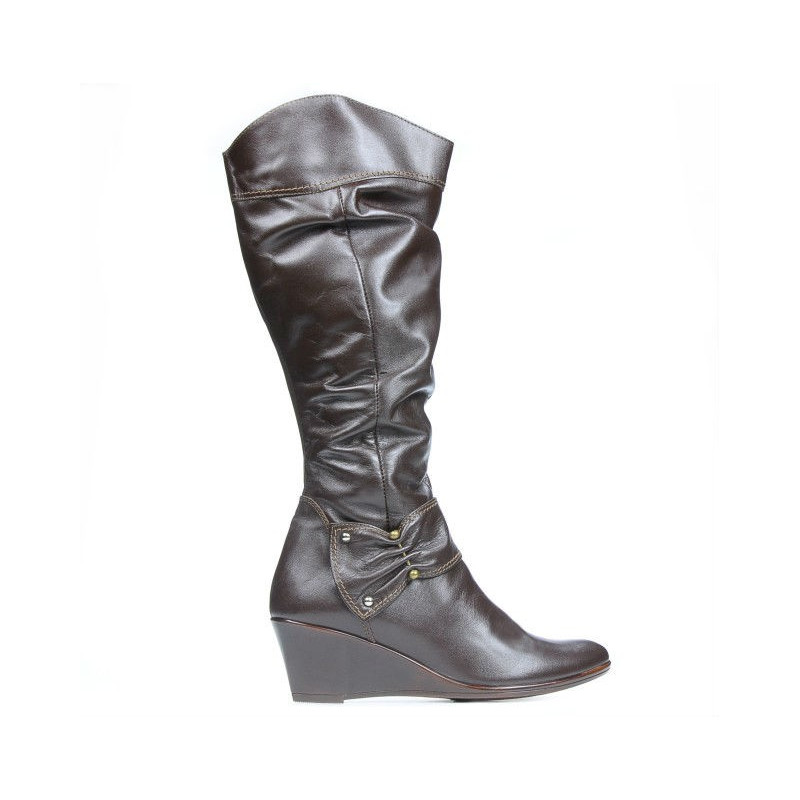 Bottes femme 230 café