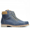 Bottes hommes 489 tuxon indigo+marron