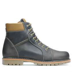 Bottes hommes 489 tuxon café+marron