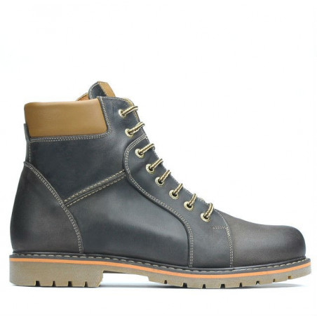 Bottes hommes 489 tuxon café+marron