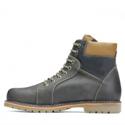 Bottes hommes 489 tuxon café+marron