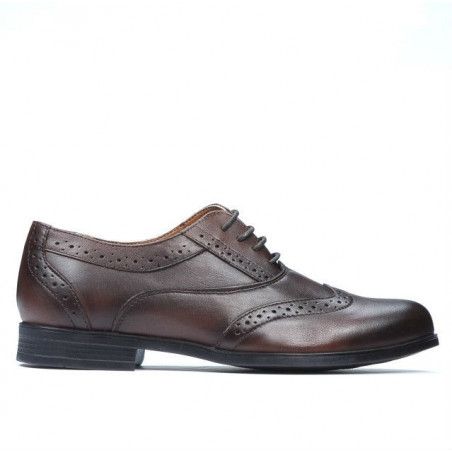Chaussures élégantes adolescents 393 a marron