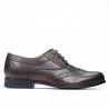 Chaussures élégantes adolescents 393 a marron