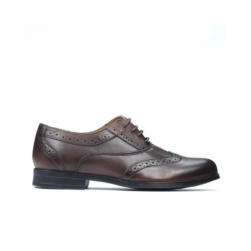 Chaussures élégantes adolescents 393 a marron