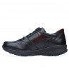 Baskets adolescents 397 noir+bordeaux