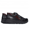 Baskets adolescents 397 noir+bordeaux