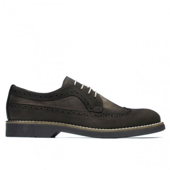 Chaussures décontractées homme 829 bufo marron combiné Chaussures décontractées homme 829 bufo marron combiné