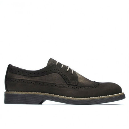 Chaussures décontractées homme 829 bufo marron combiné