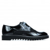 Chaussures casual homme 831 vernis noir combiné