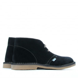 Bottines femme 7100 noir velours