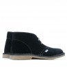 Bottines femme 7100 noir velours