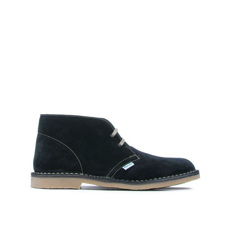 Bottines femme 7100 noir velours