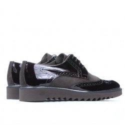 Chaussures décontractées hommes 831 laque café combiné