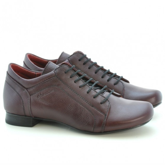 Chaussures décontractées femme 645 grenat