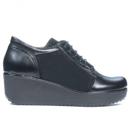 Chaussures décontractées femme 668 noir combiné