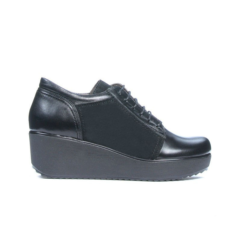 Chaussures décontractées femme 668 noir combiné