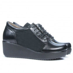 Chaussures décontractées femme 668 noir combiné