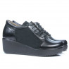 Chaussures décontractées femme 668 noir combiné