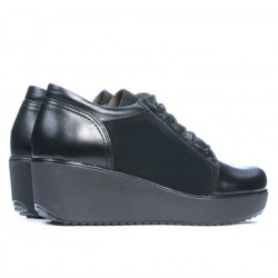 Chaussures décontractées femme 668 noir combiné