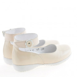 Chaussures petits enfants 17c vernis rose clair